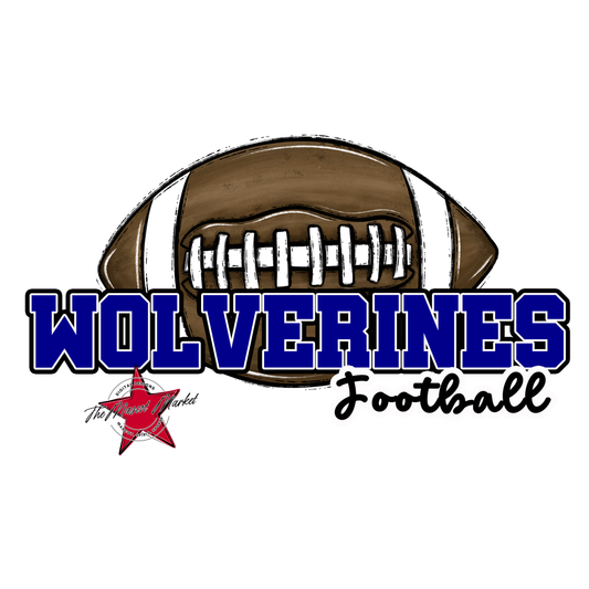 Wolverines Varsity Football-Blue