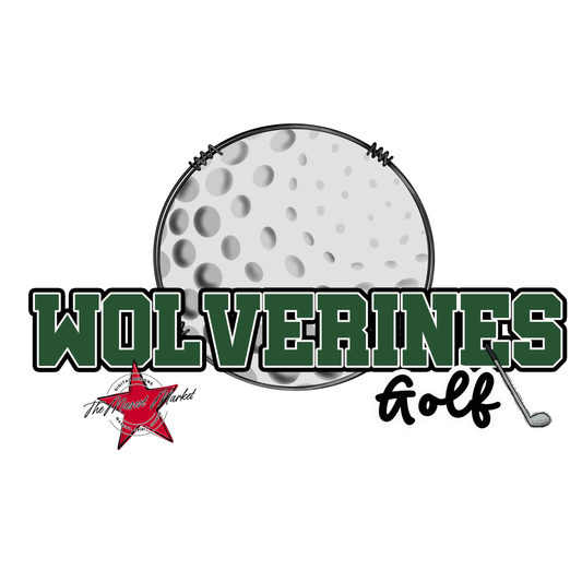 Wolverines Varsity Golf-Green