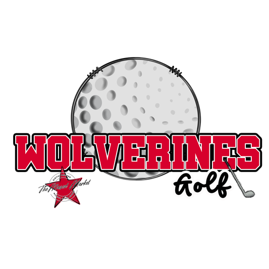 Wolverines Varsity Golf-Red