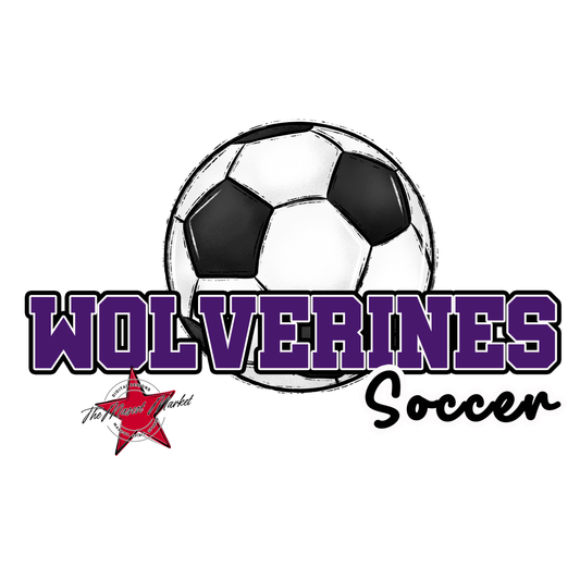 Wolverines Varsity Soccer-Purple