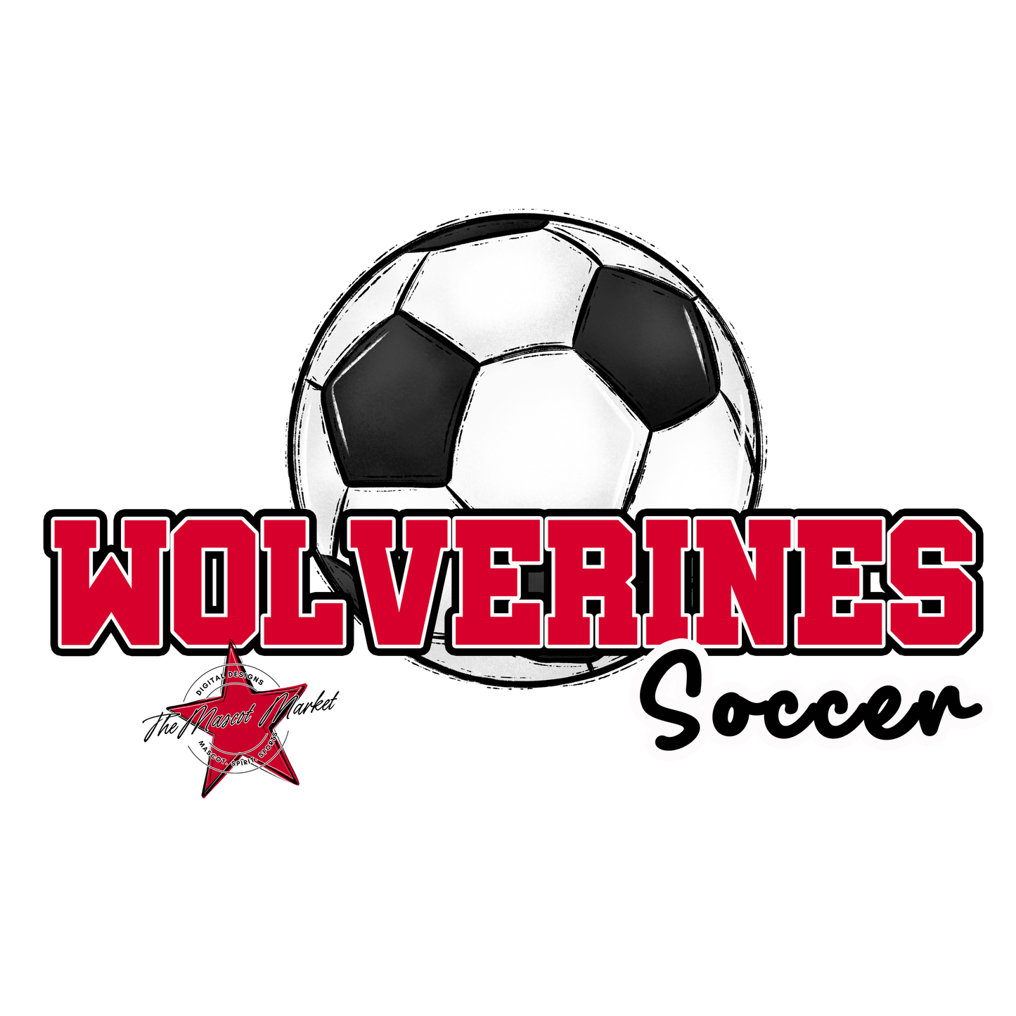 Wolverines Varsity Soccer-Red