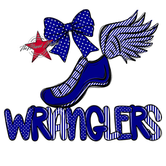 Wranglers Track Spirit Design-Blue