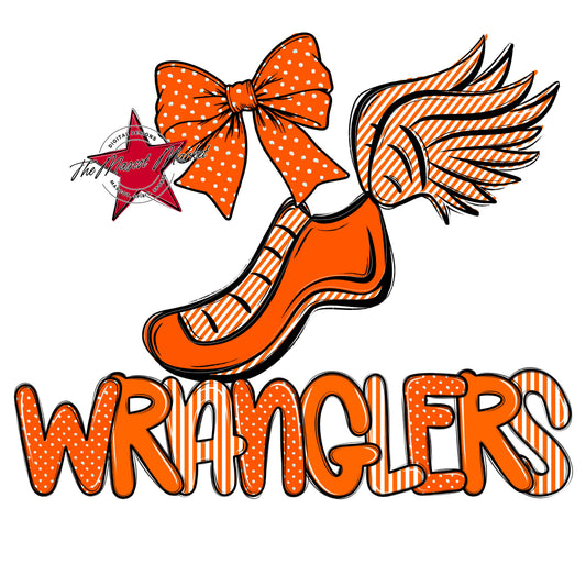 Wranglers Track Spirit Design-Orange