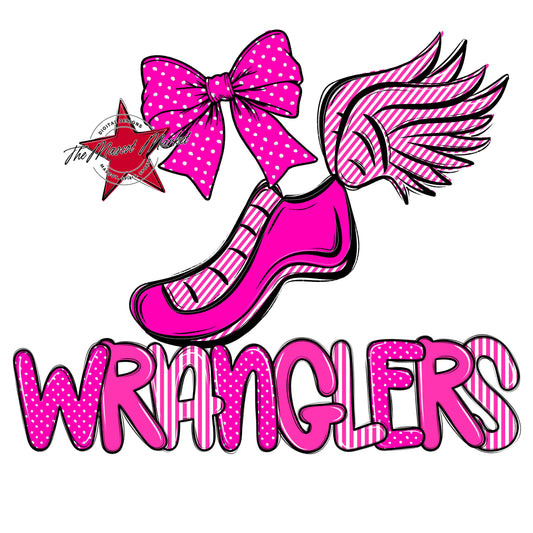 Wranglers Track Spirit Design-Pink