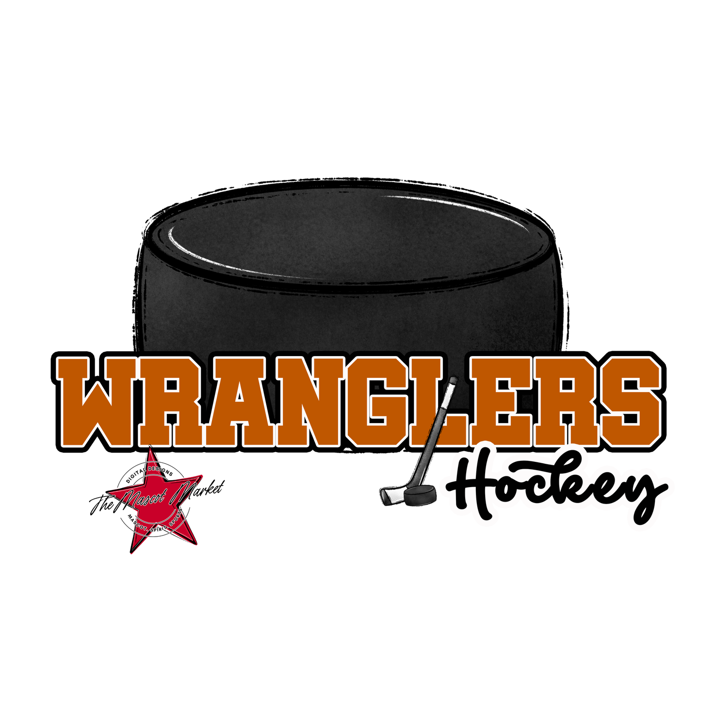 Wranglers Varsity Hockey-Burnt Orange