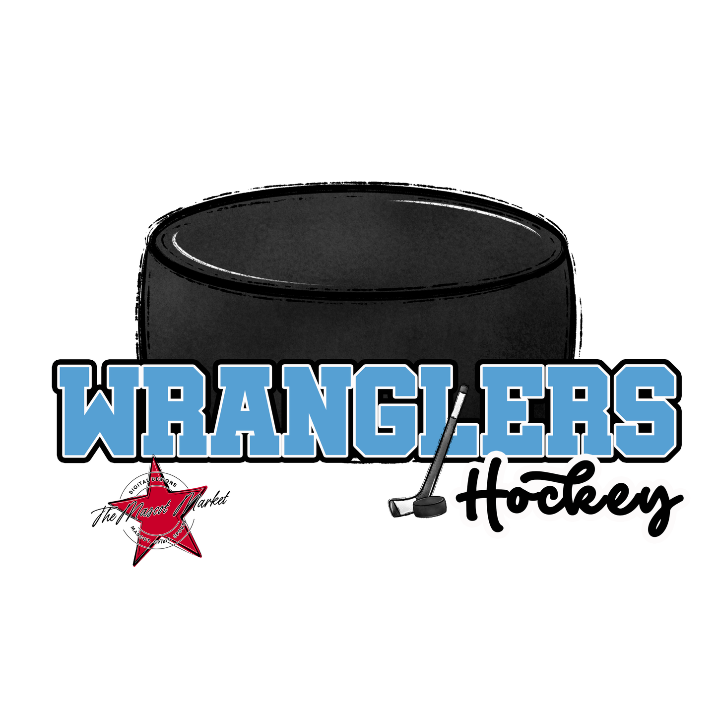 Wranglers Varsity Hockey-Carolina Blue