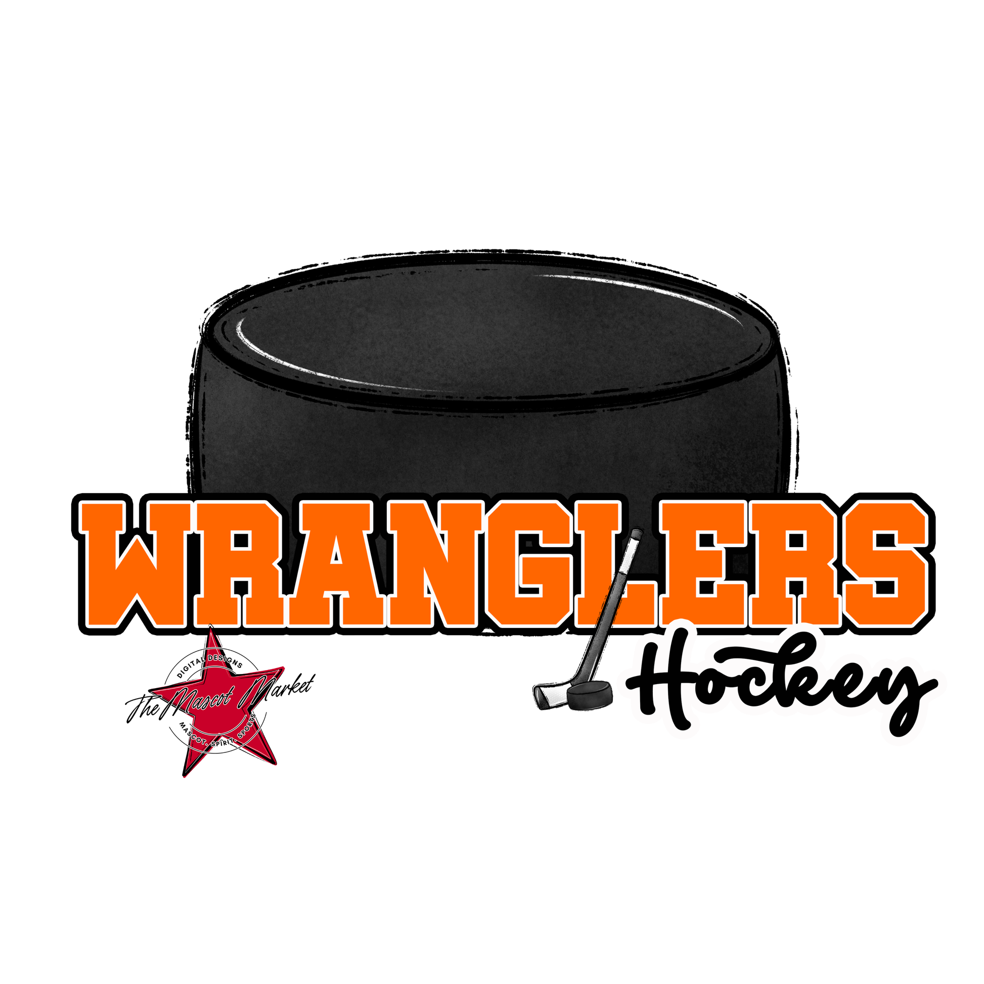 Wranglers Varsity Hockey-Orange