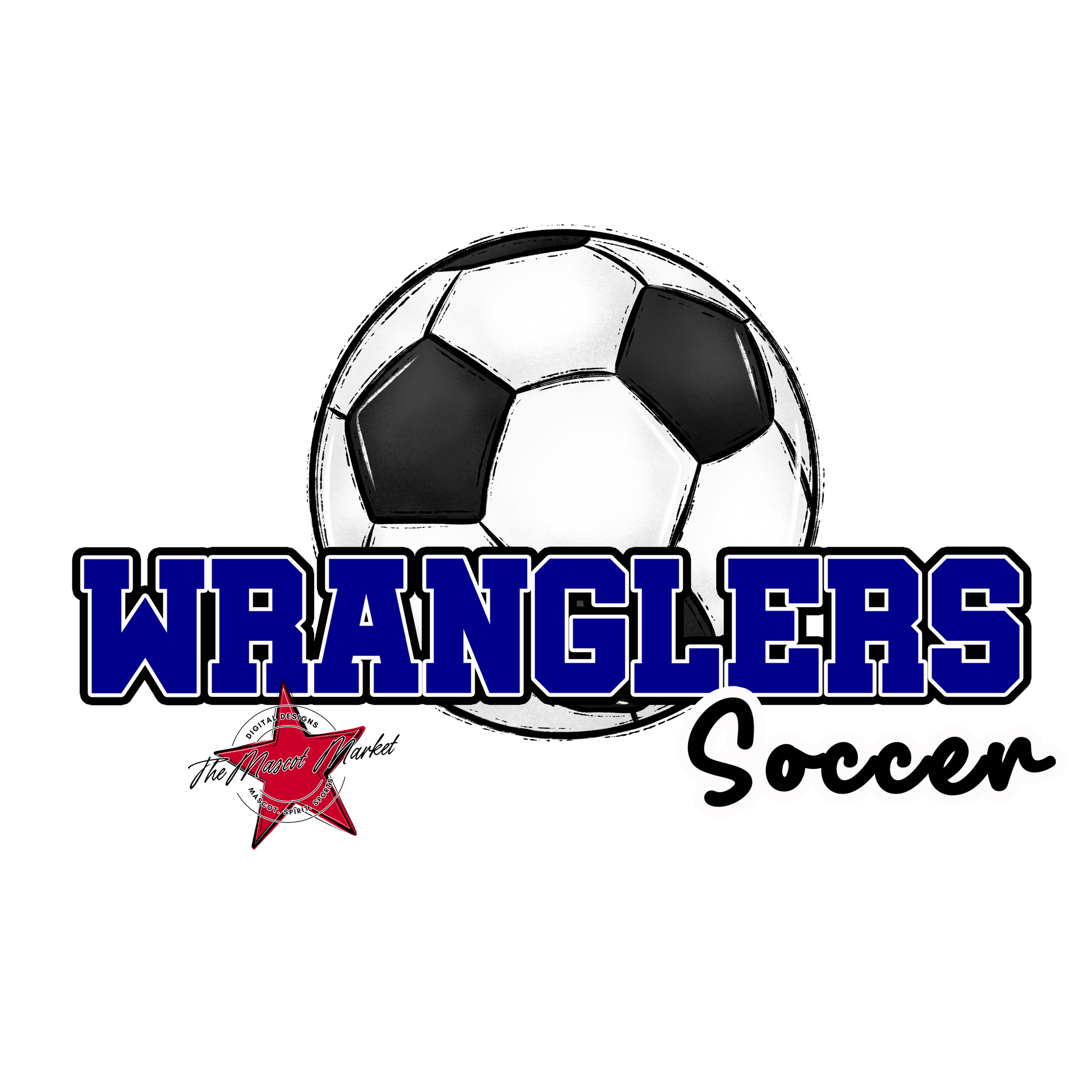 Wranglers Varsity Soccer-Blue