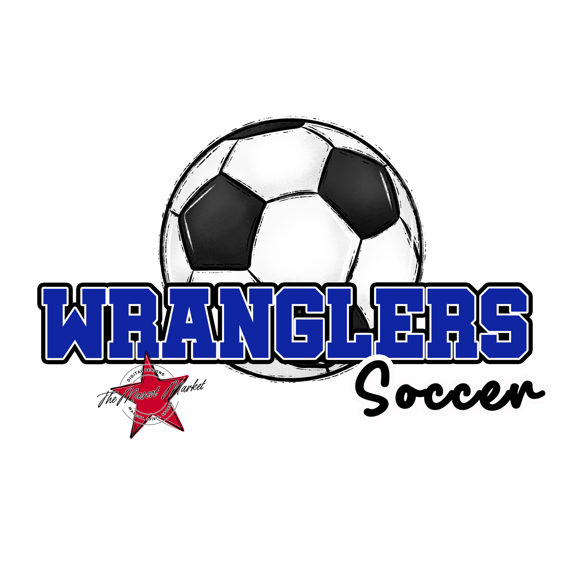 Wranglers Varsity Soccer-Royal Blue