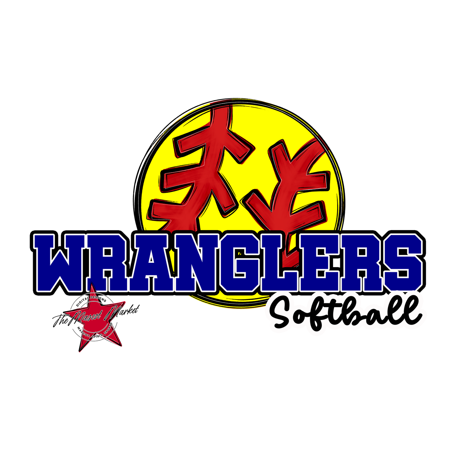 Wranglers Varsity Softball-Blue