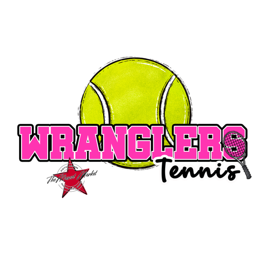 Wranglers Varsity Tennis-Pink