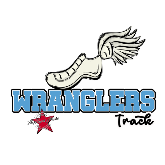 Wranglers Varsity Track-Carolina Blue