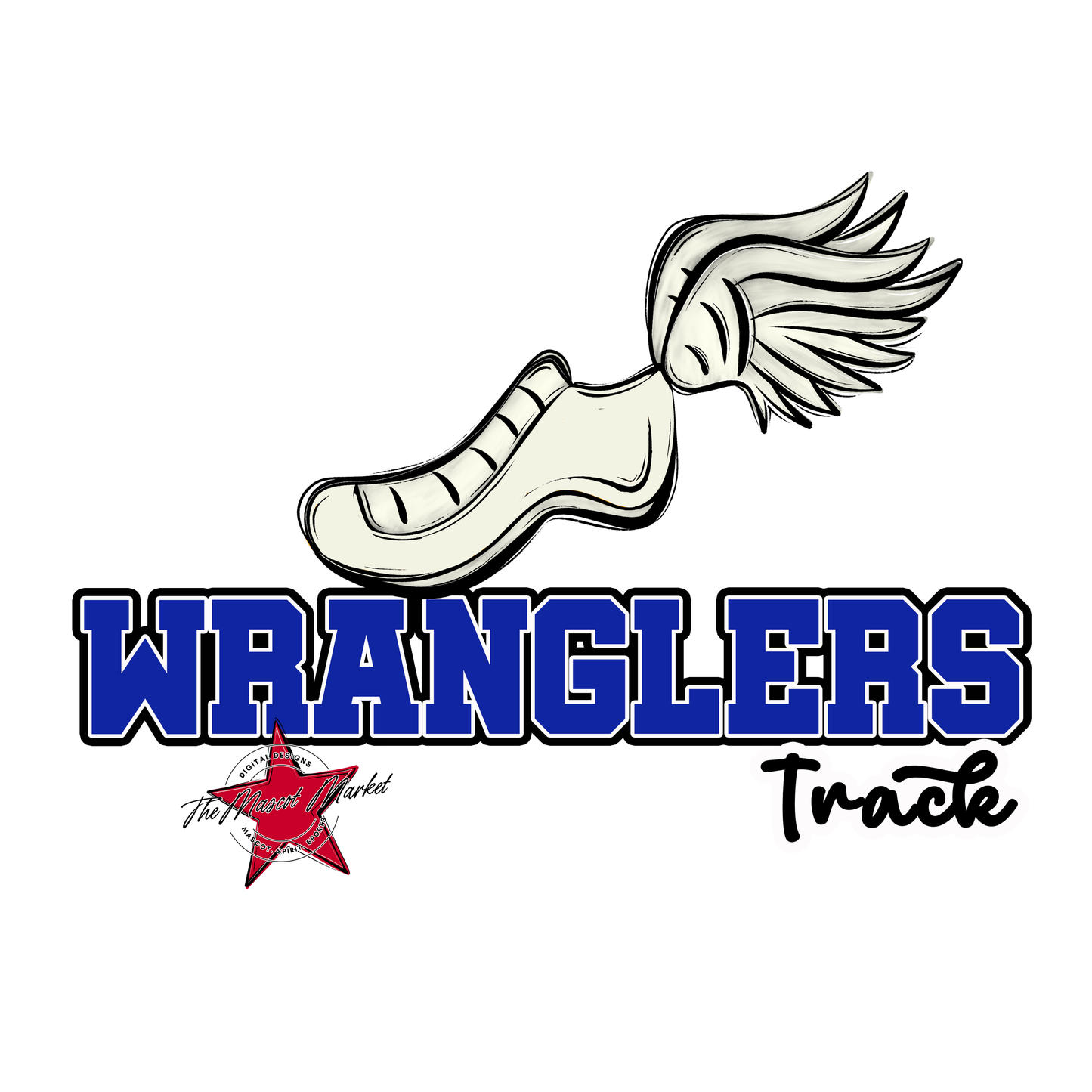 Wranglers Varsity Track-Royal Blue
