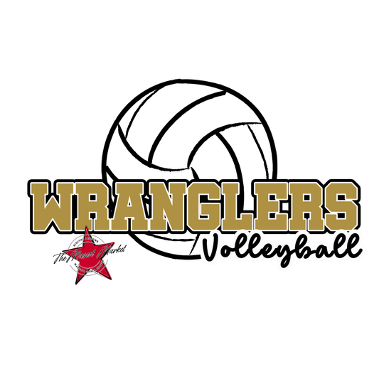 Wranglers Varsity Volleyball-Gold