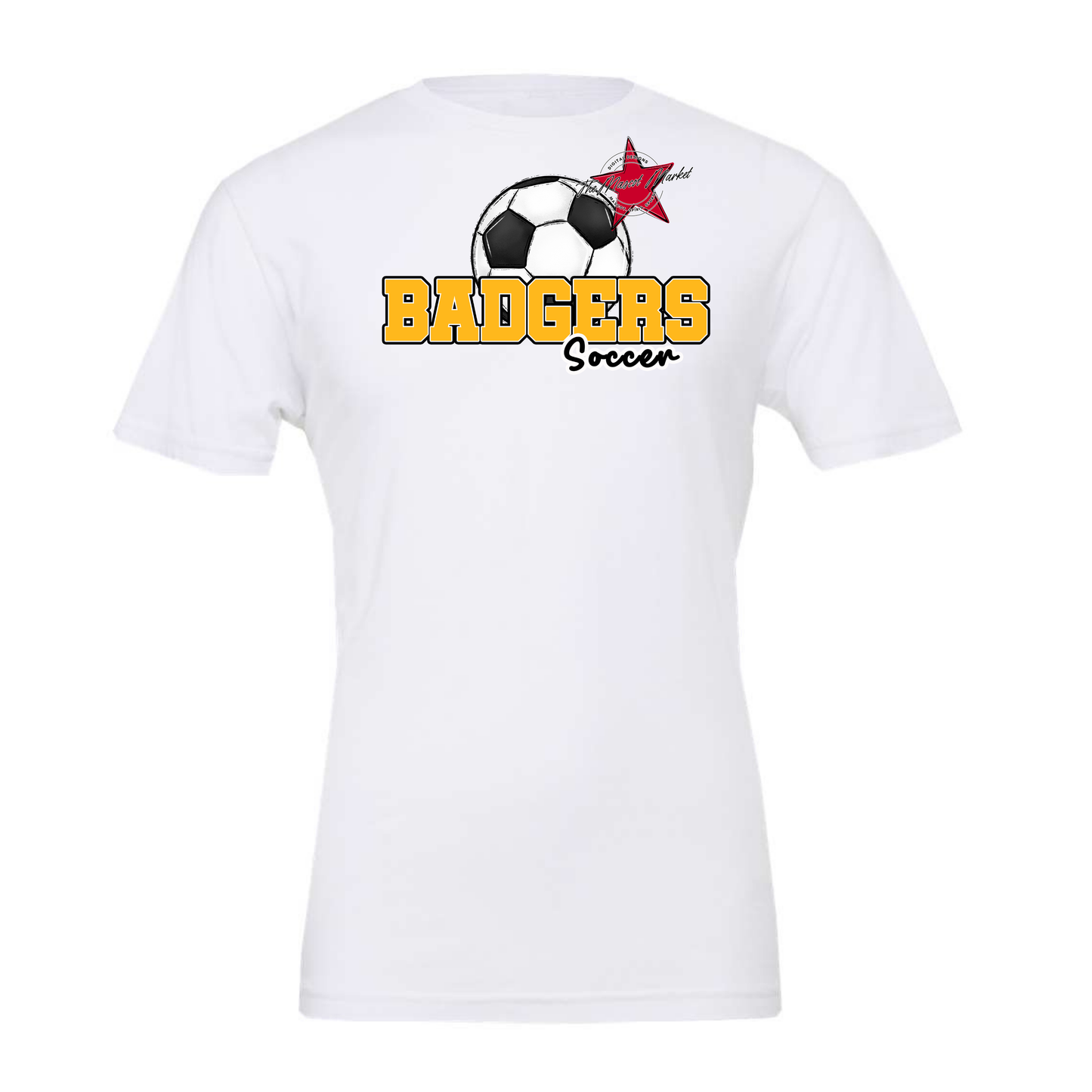 Badgers Varsity Soccer Design-Yellow