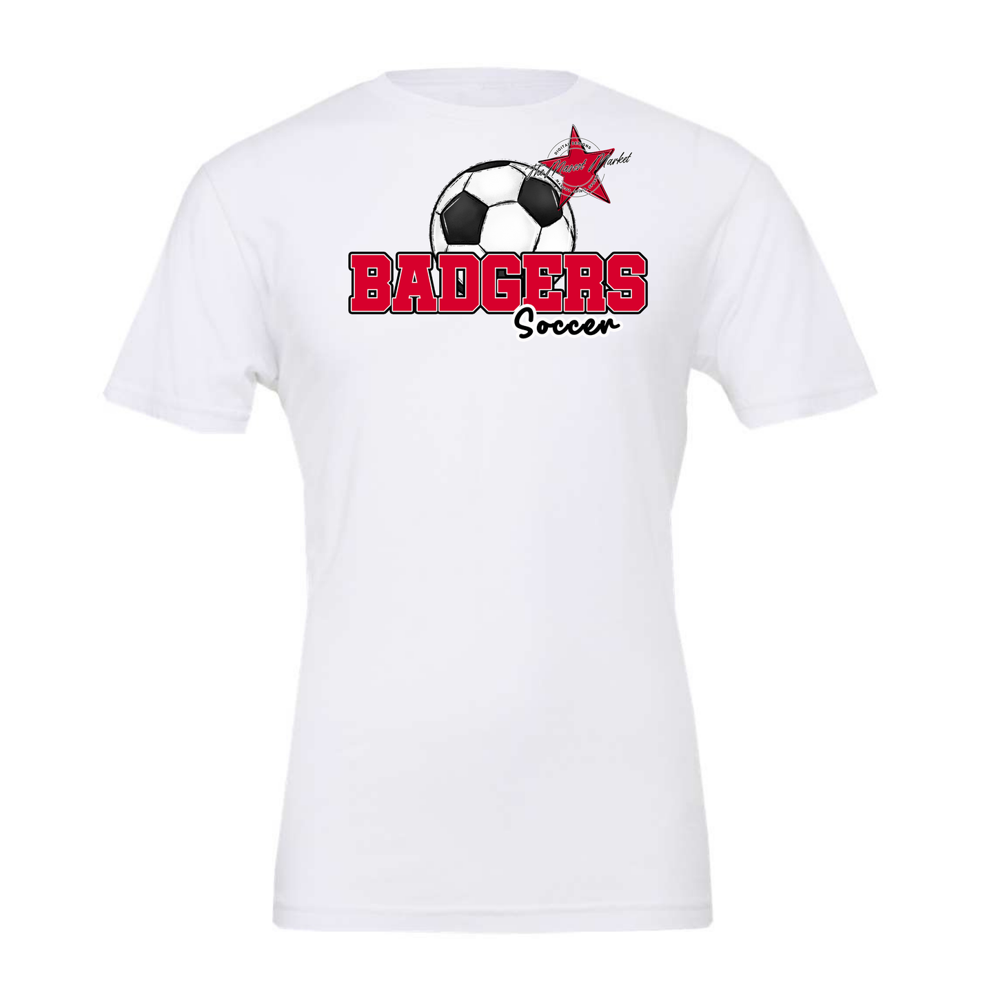 Badgers Varsity Soccer Design-Red
