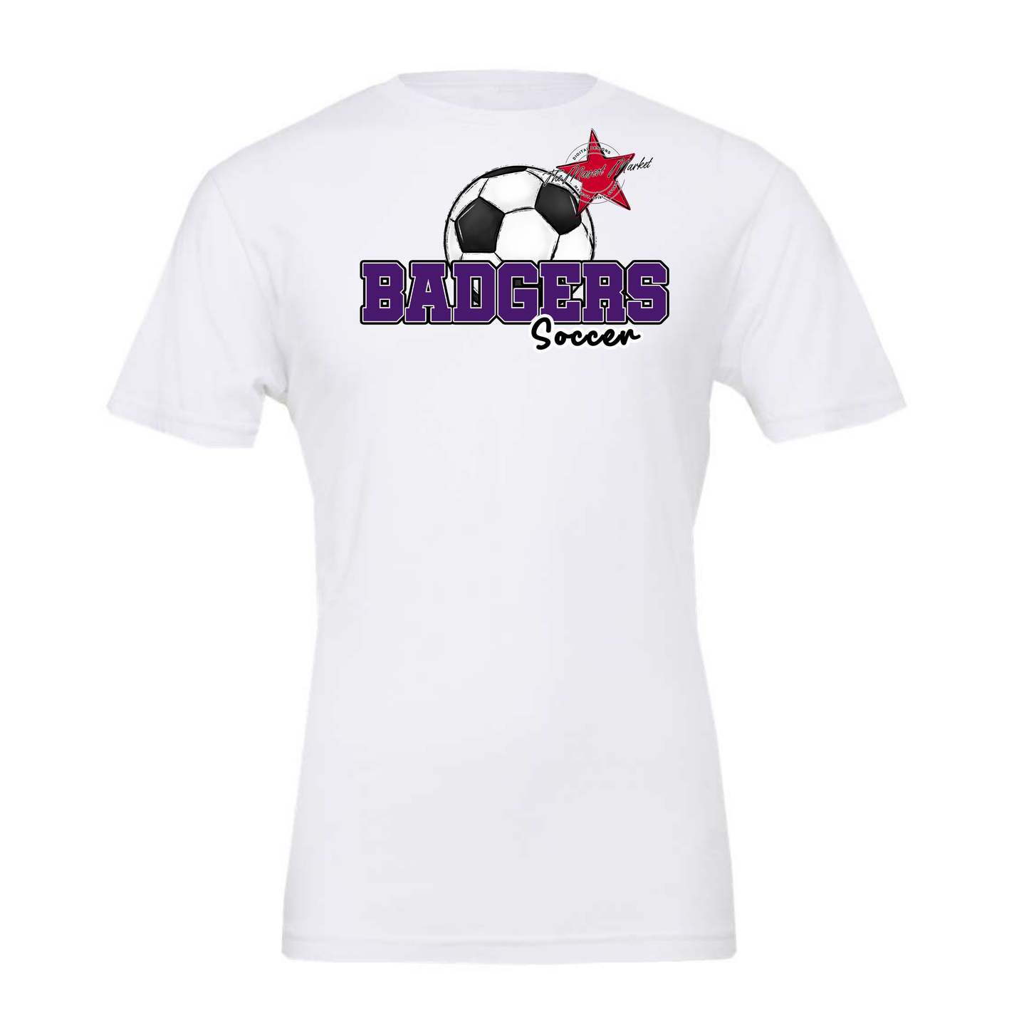 Badgers Varsity Soccer Design-Purple