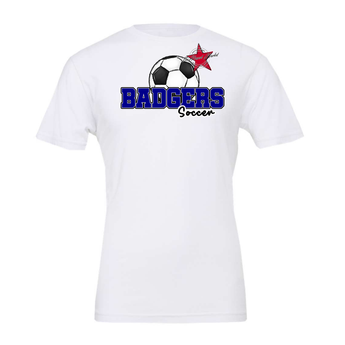 Badgers Varsity Soccer Design-Blue