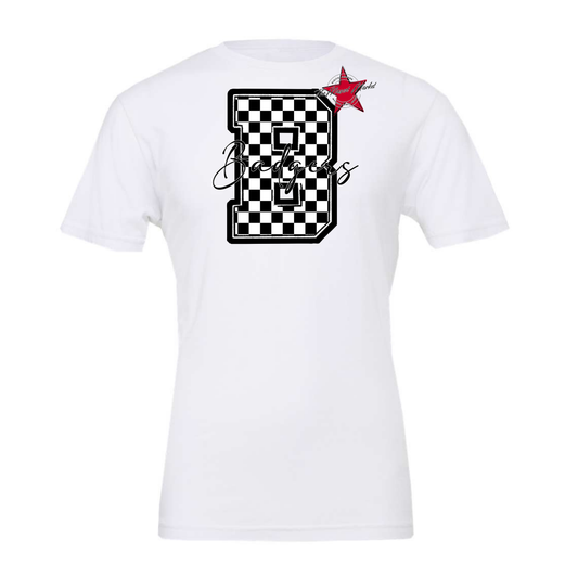 Badgers Alpha Checkers Design-Black