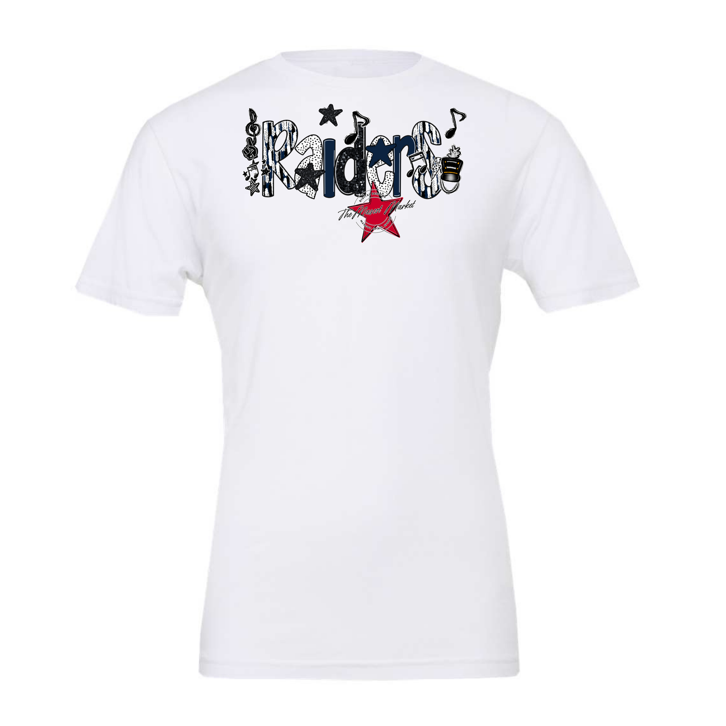 Raiders Band Scrape-Navy