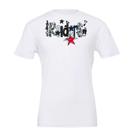 Raiders Band Scrape-Navy
