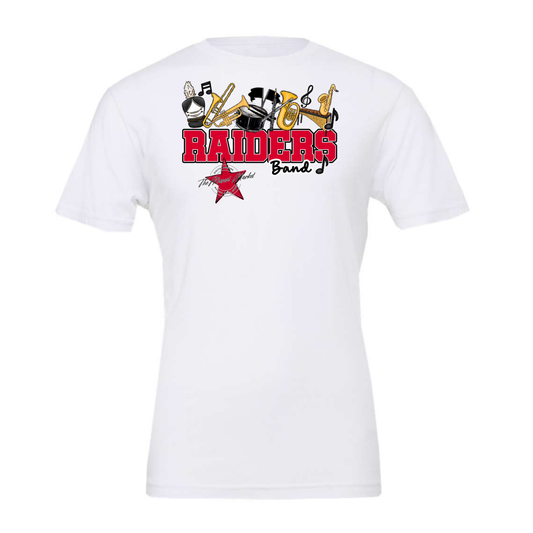 Raiders Varsity Band Design-Red