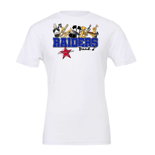 Raiders Varsity Band Design-Blue