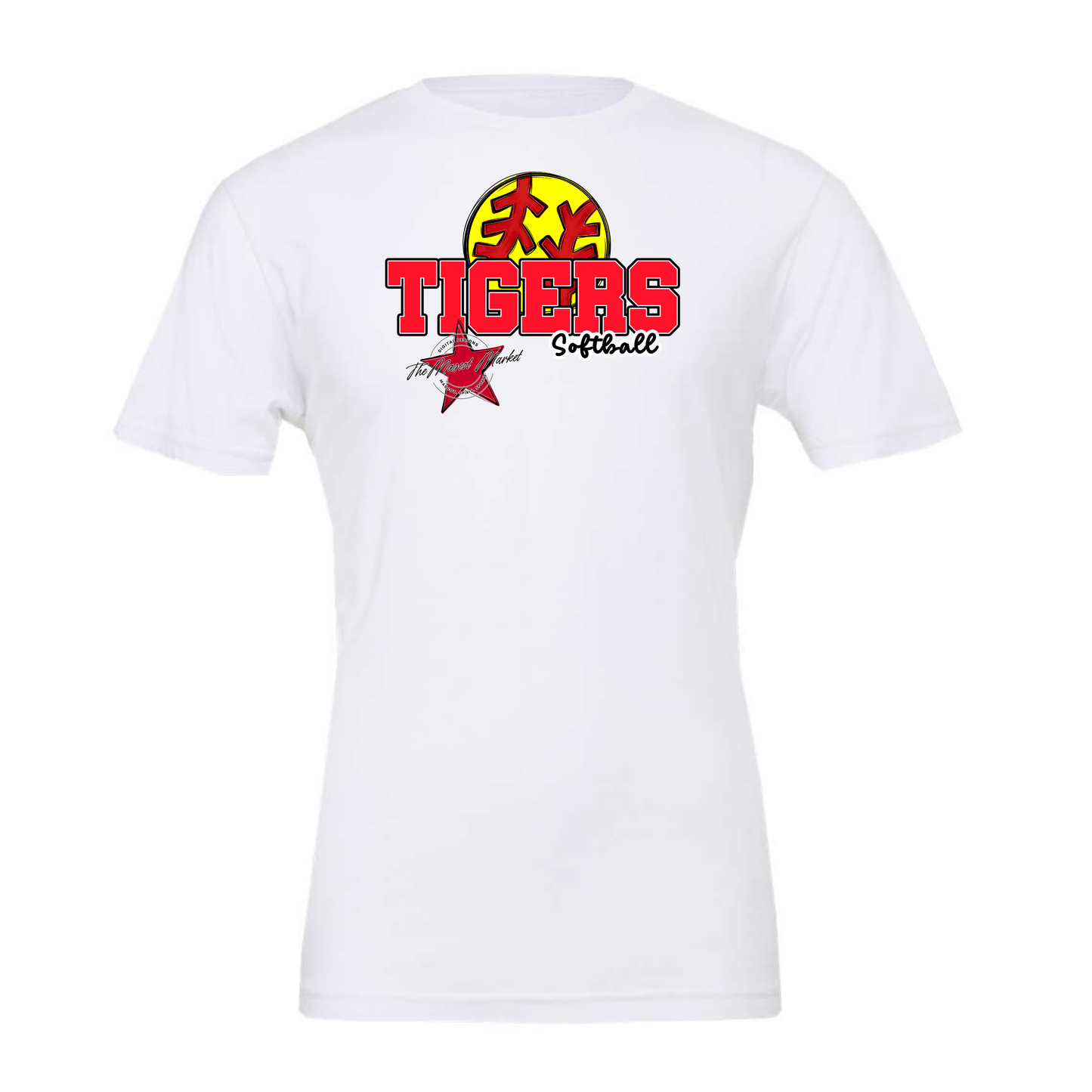 Tigers Varsity Softball-Bright Red