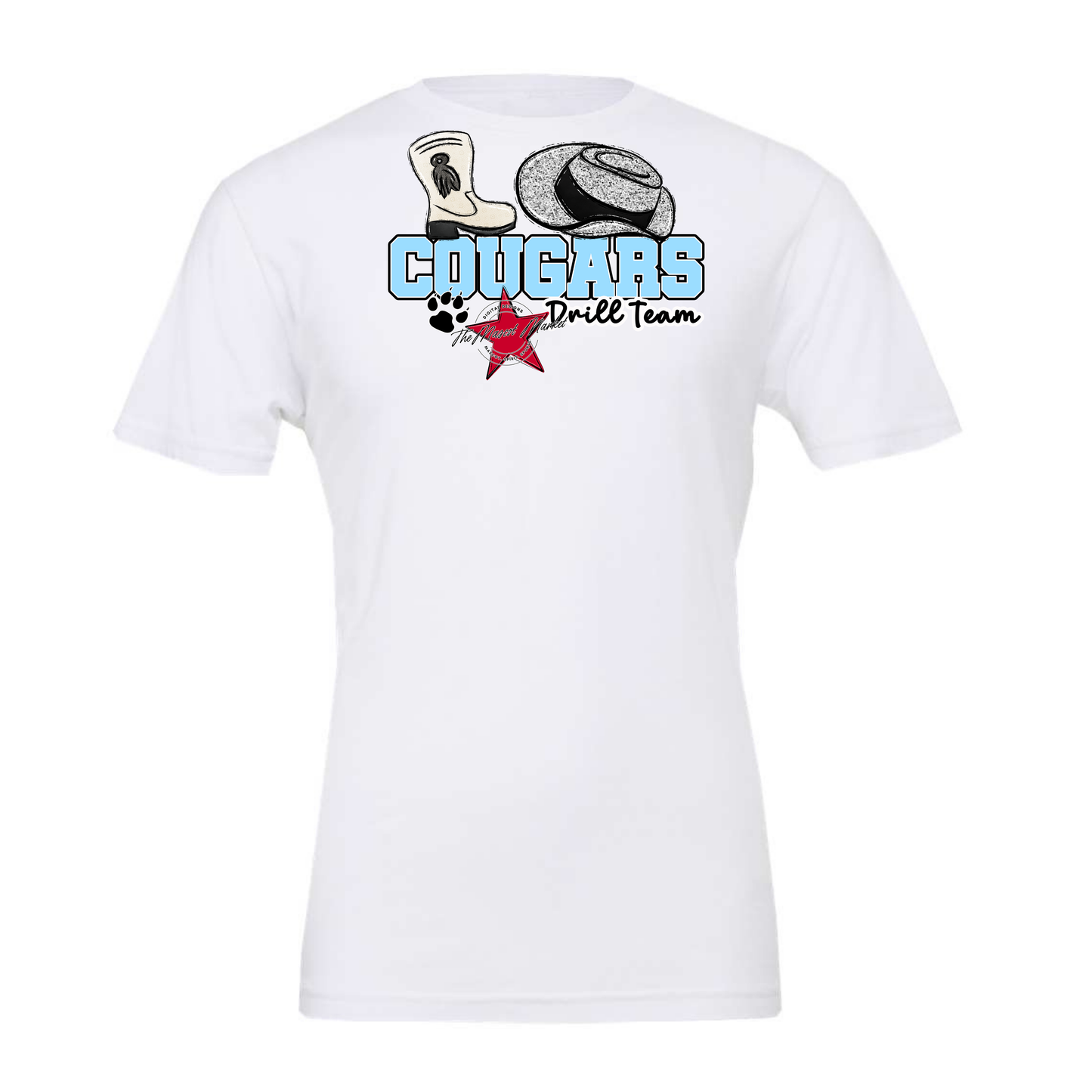 Cougars Varsity Drillteam-Columbia Blue