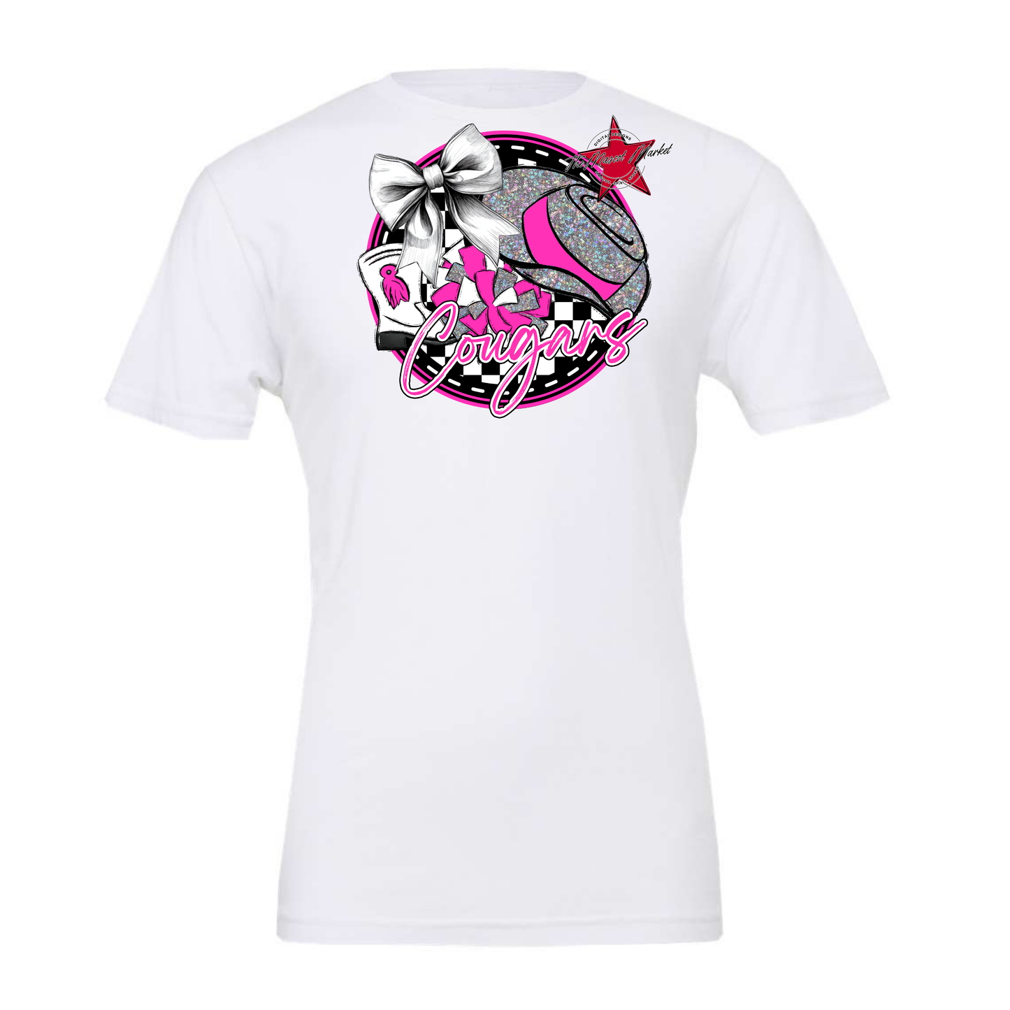 Cougars Circle Drillteam Design-Pink