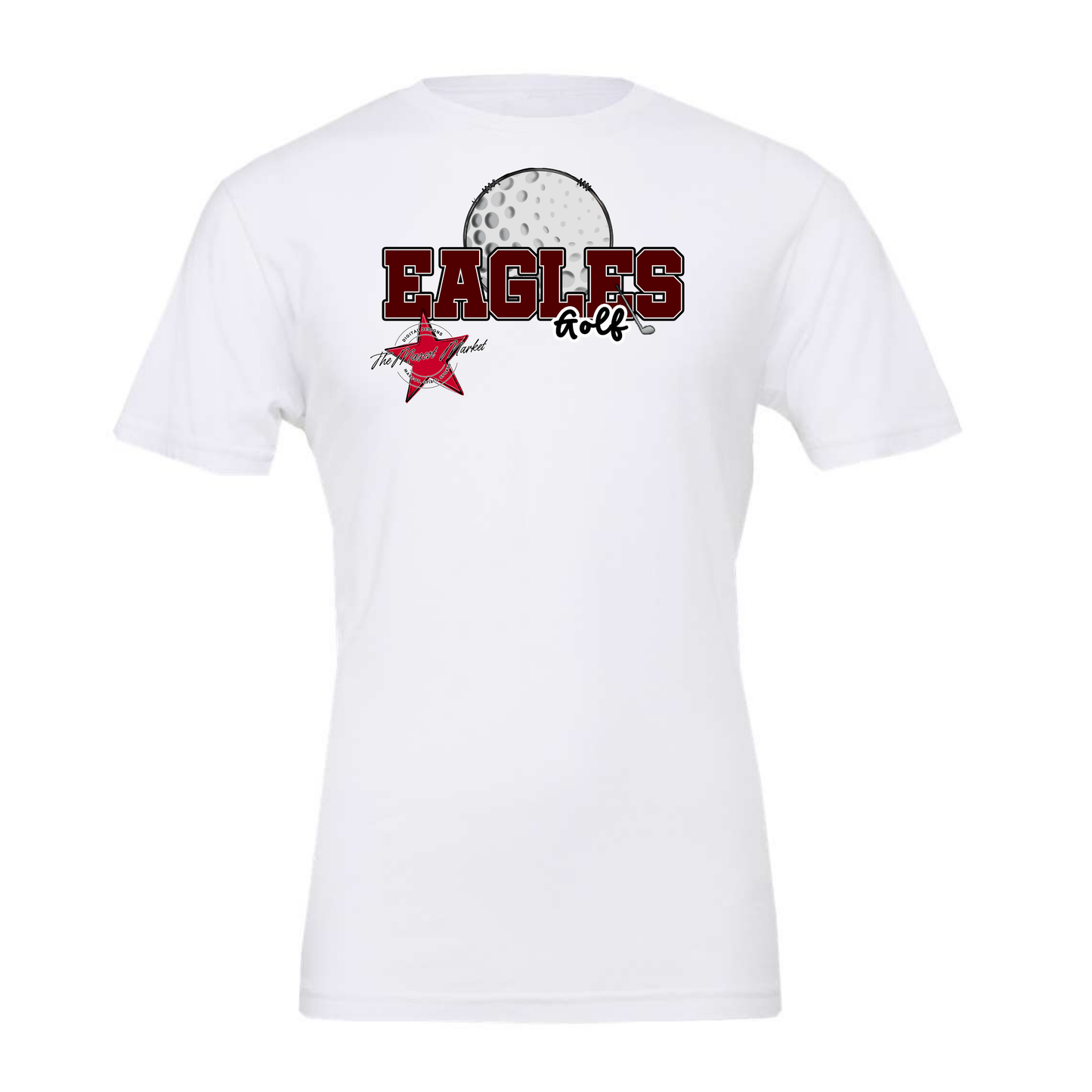 Eagles Varsity Golf Design-Maroon