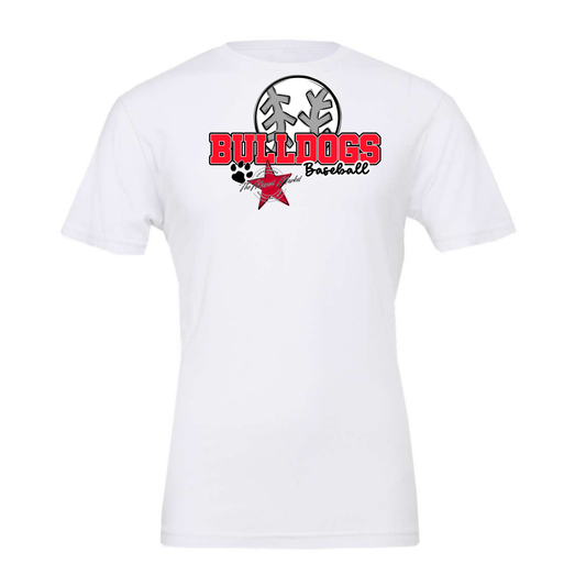 Bulldogs Varsity Baseball-Bright Red