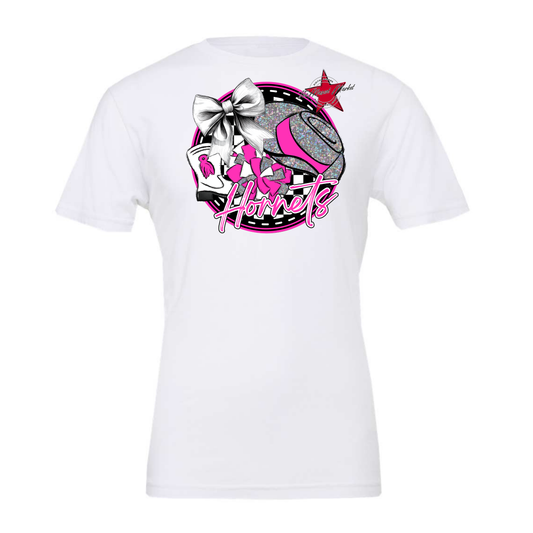 Hornets Circle Drillteam Design-Pink