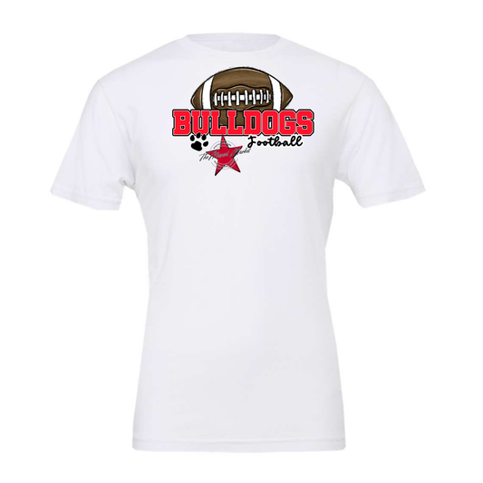 Bulldogs Varsity Football-Bright Red
