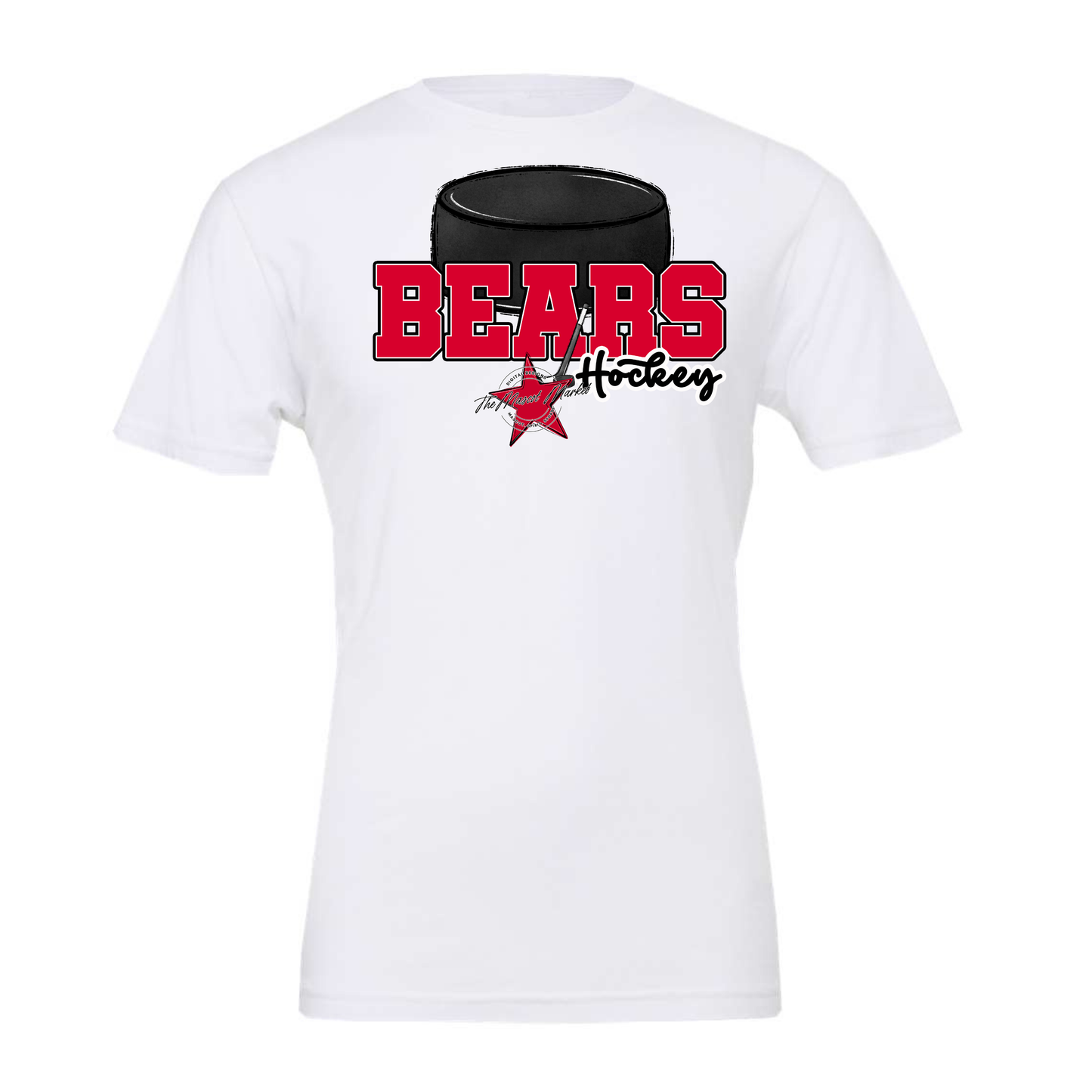 Bears Varsity Hockey Design-Red