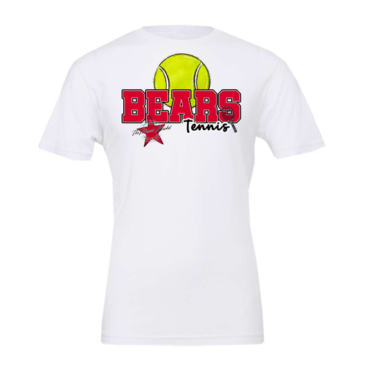 Bears Varsity Tennis Design-Red