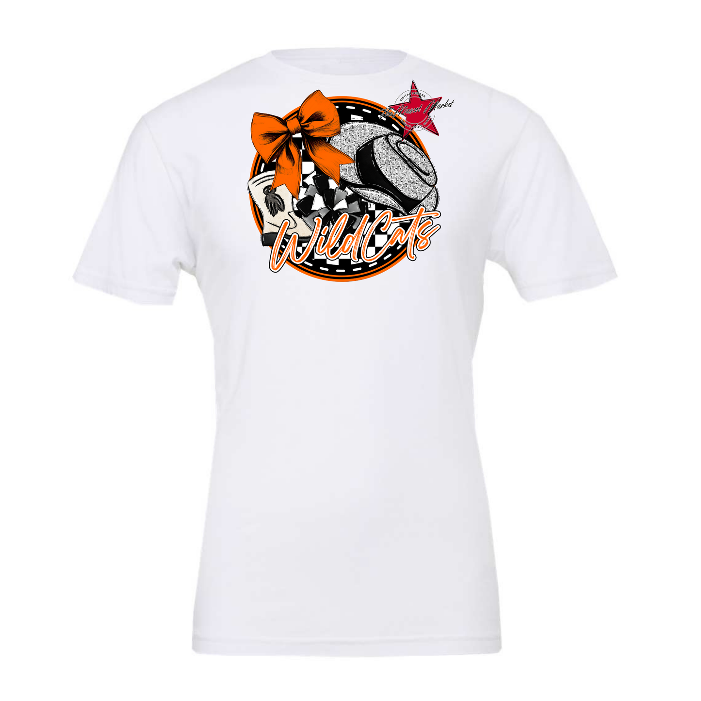Wildcats Circle Drillteam Design-Orange