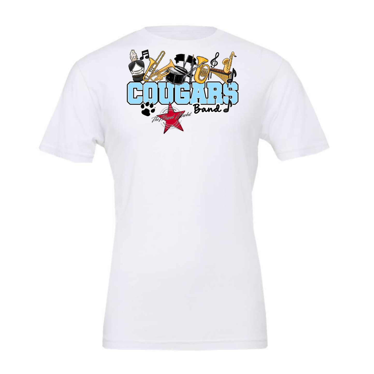 Cougars Varsity Band-Columbia Blue