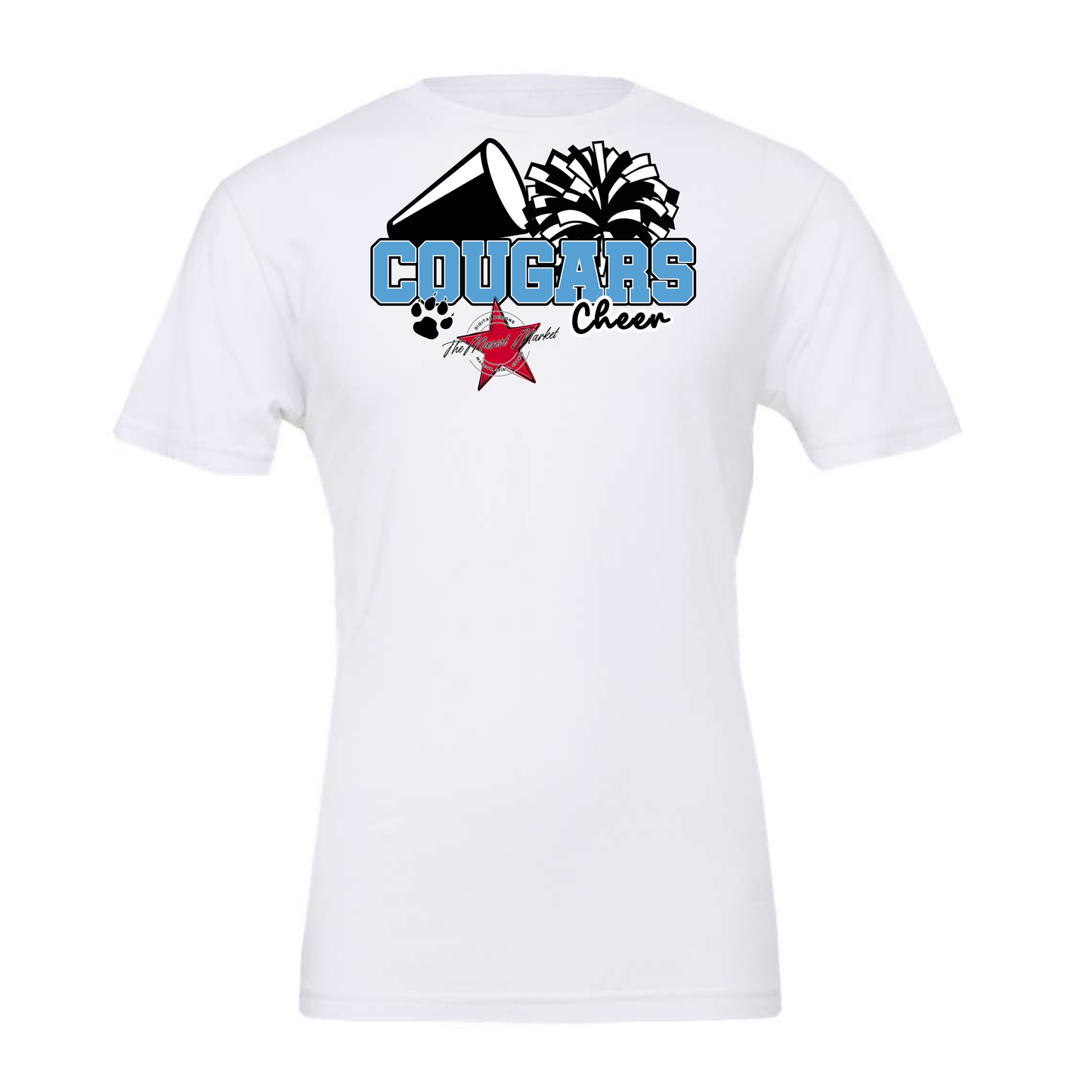 Cougars Varsity Cheer-Carolina Blue