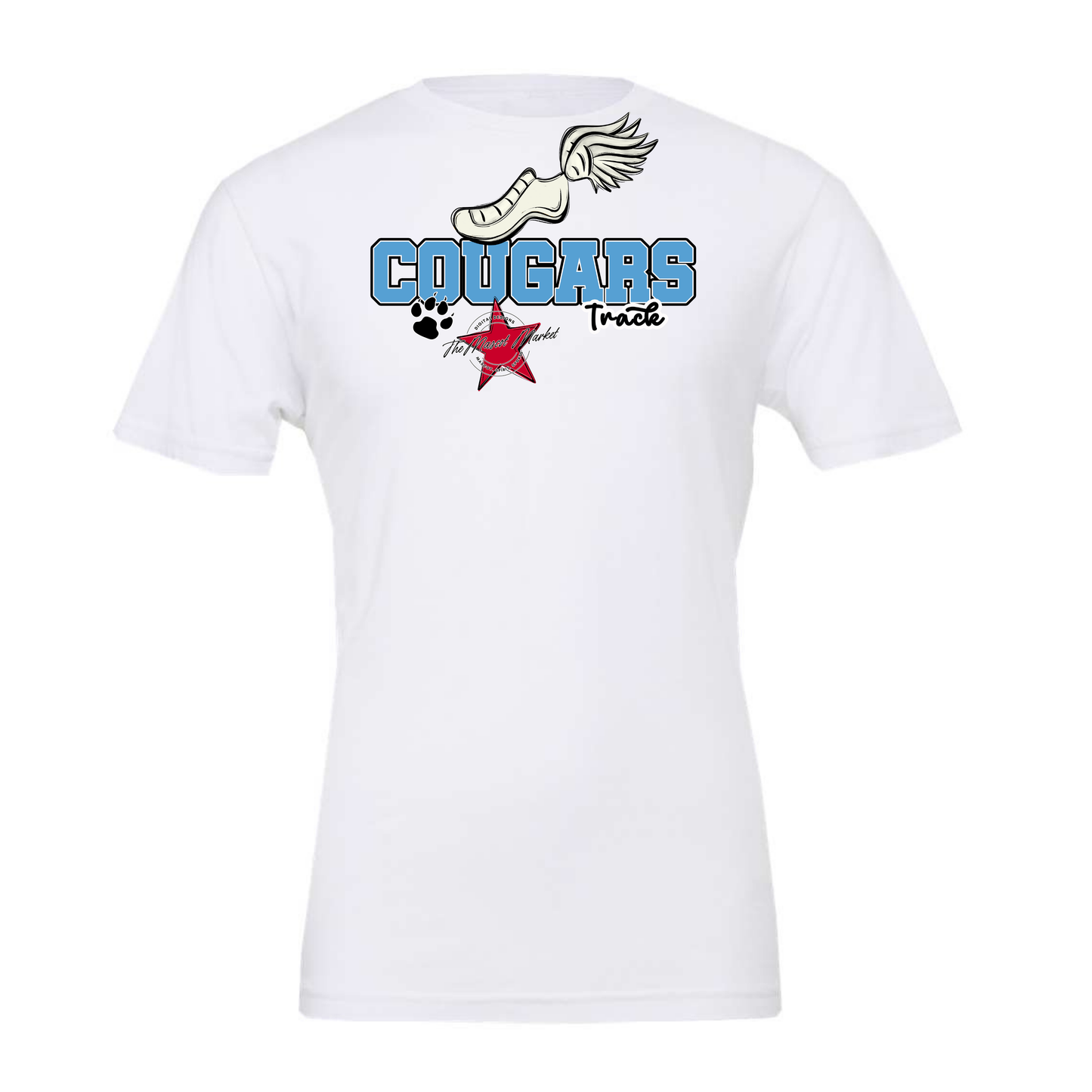 Cougars Varsity Track-Carolina Blue