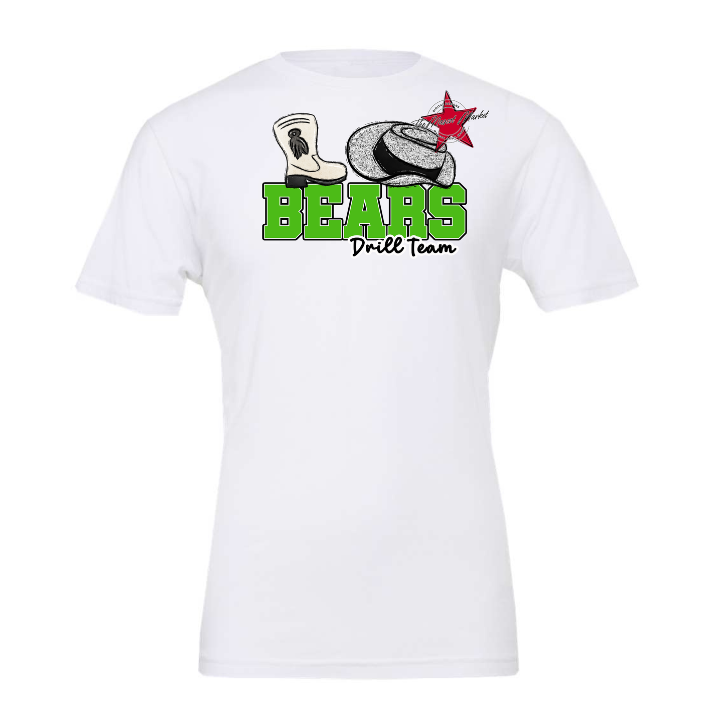 Bears Varsity Drillteam Design-Bright Green