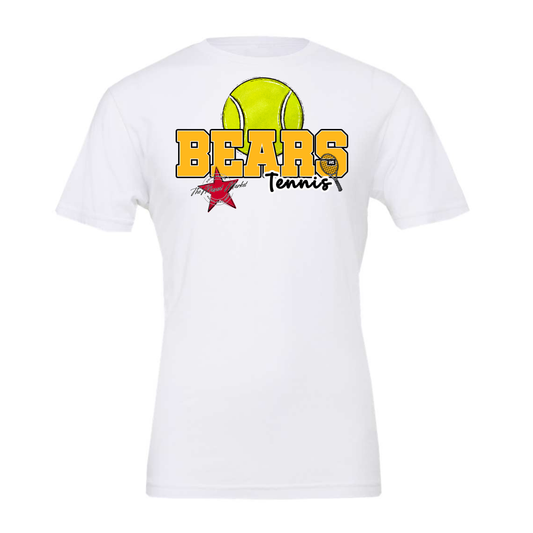 Bears Varsity Tennis Design-Yellow