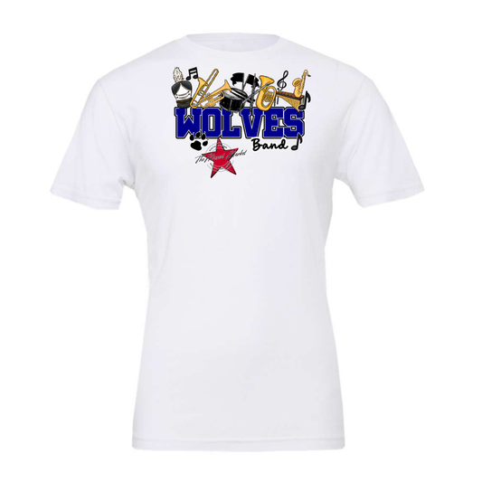 Wolves Varsity Band-Blue