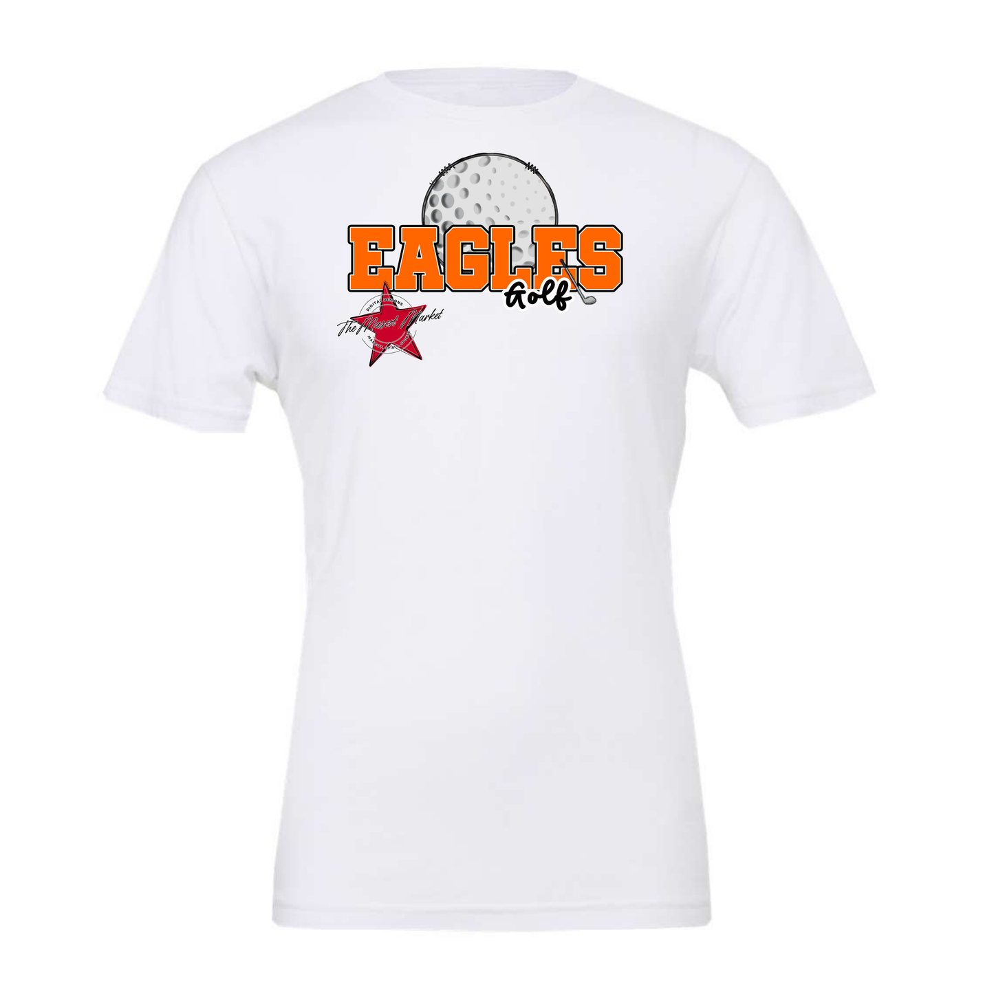 Eagles Varsity Golf Design-Orange