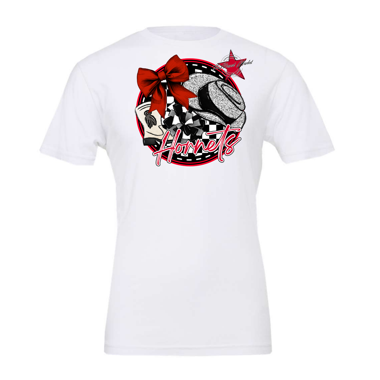 Hornets Circle Drillteam Design-Red