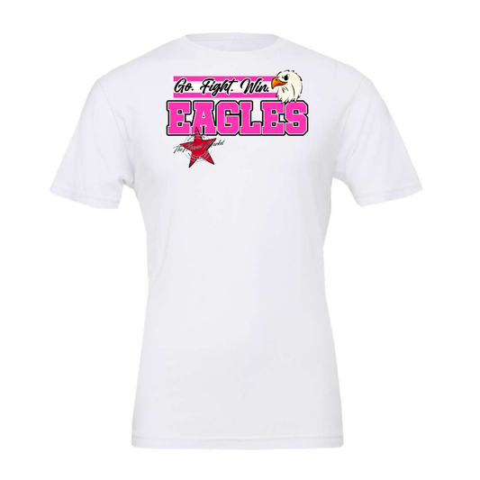 Go Fight Win Eagles-Pink