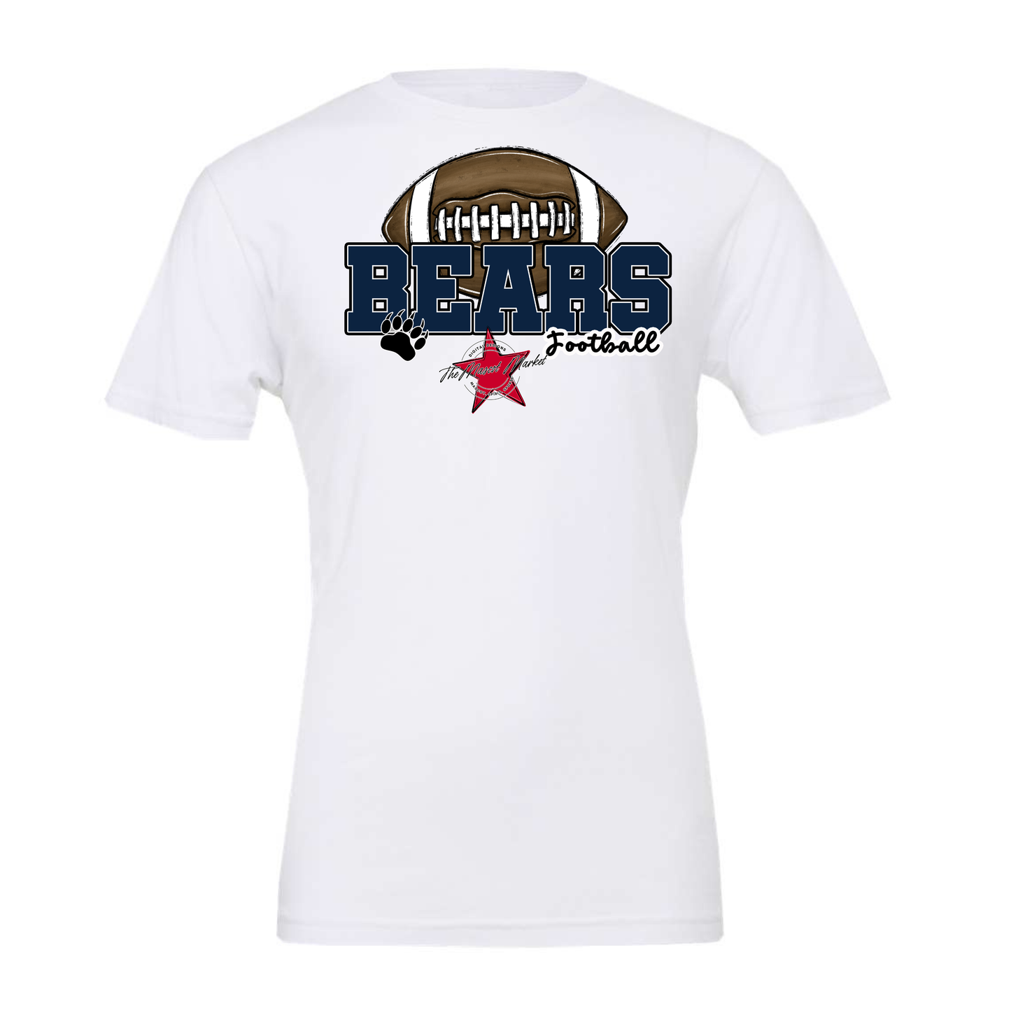 Bears Varsity Football Design-Navy