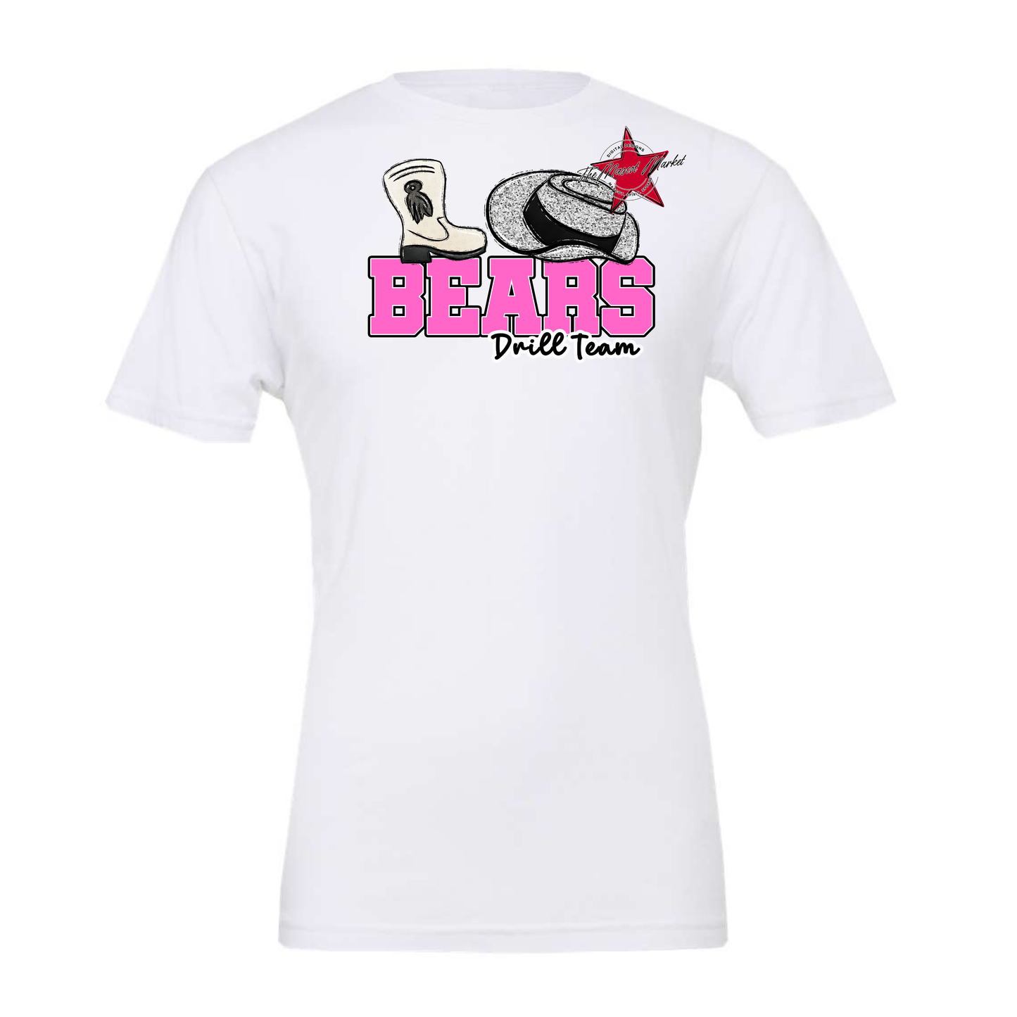 Bears Varsity Drillteam Design-Baby Pink