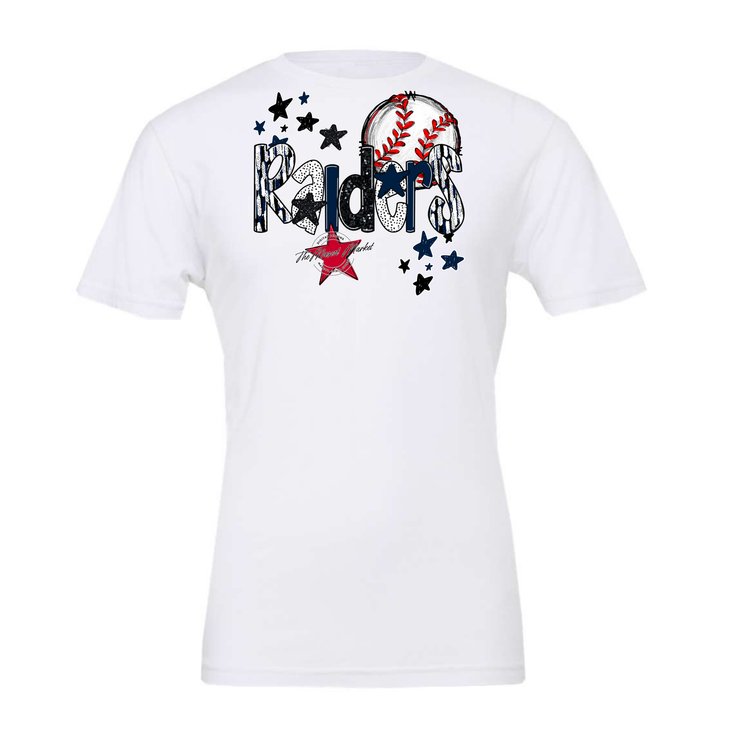 Raiders Baseball Scrape-Navy