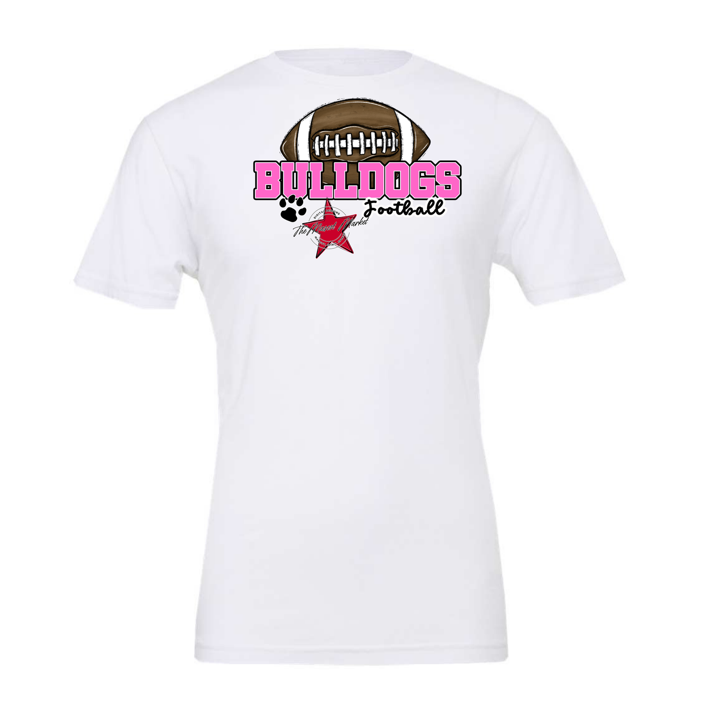 Bulldogs Varsity Football-Baby Pink